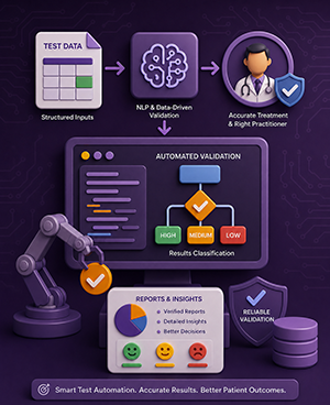 Redefining Health Care With Test Automation solution visual